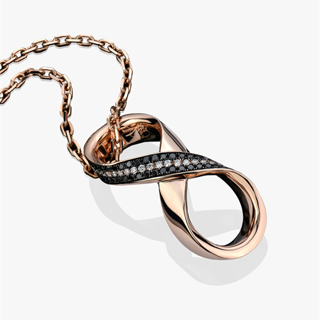 گردنبند طلایی E